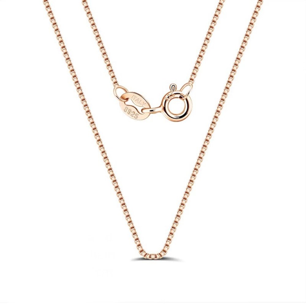 Kids Italian 925 Sterling Silver Box Chain - Picture 5 of 12